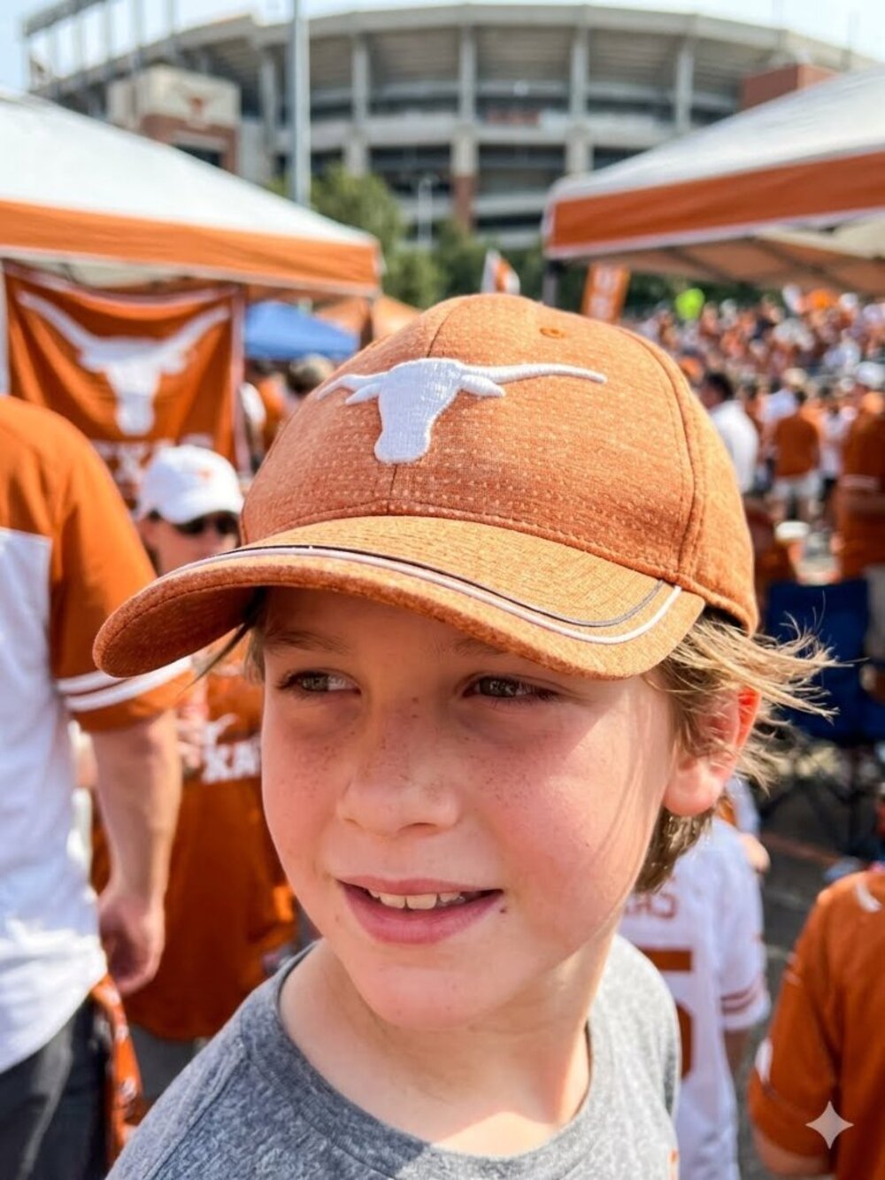 Longhorn Headwear Texas Longhorns Youth Hat Burnt Orange Cap EUC